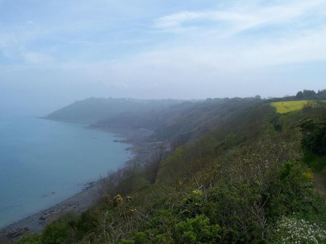 Sentier de crête entre les Pointes de Pordic et de Brehin