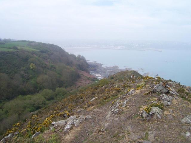 Binic depuis la Pointe de Brehin