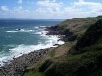 Les falaises entre Beg an Fry et la Pointe de Runglaz