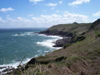 Les falaises entre Beg an Fry et la Pointe de Runglaz