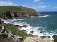 Les falaises entre Runglaz et la Plage de St Jean du Doigt