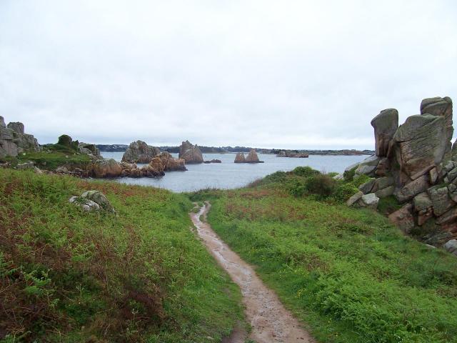 Le site du Gouffre Porz Hir - Plougrescant 