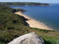 Plage de Mez an Aod à Beg Léguer