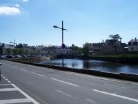 Arrivée à Lannion pour la pause déjeuner