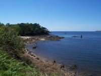 Balises à l'entrée de la rivière Le Léguer