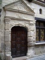 Porte d'entrée rue de la Baudrerie à Vitré