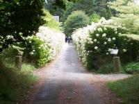 Entrée du Parc floral de Haute Bretagne