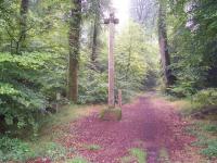 Croix de Saint Montauger Forêt de Villecartier