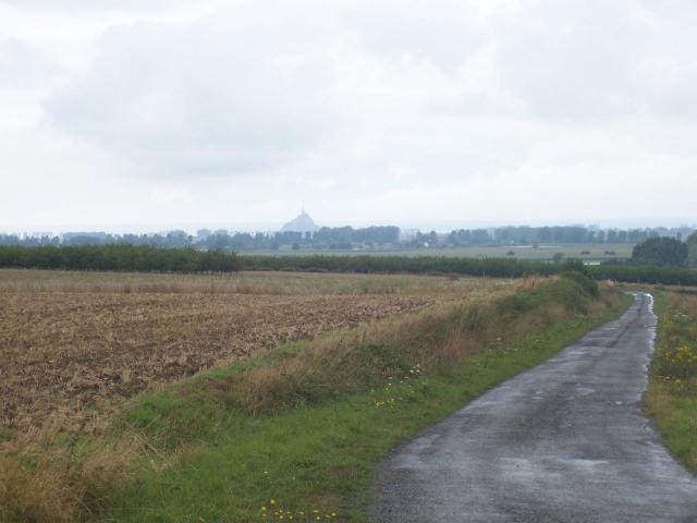 Ma première vue sur le Mont-Saint-Michel