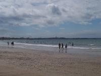 Saint Malo depuis la Plage du Minihic