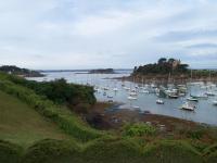 Saint Briac sur Mer avec le chateau du Nésay