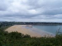 Plage de Pen Guen à Saint Cast le Guildo depuis la Pointe du Bay