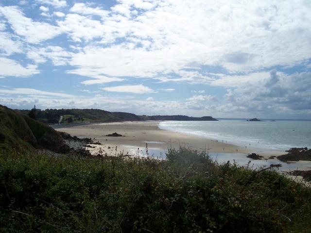Plage de la Ville Berneuf à Erquy