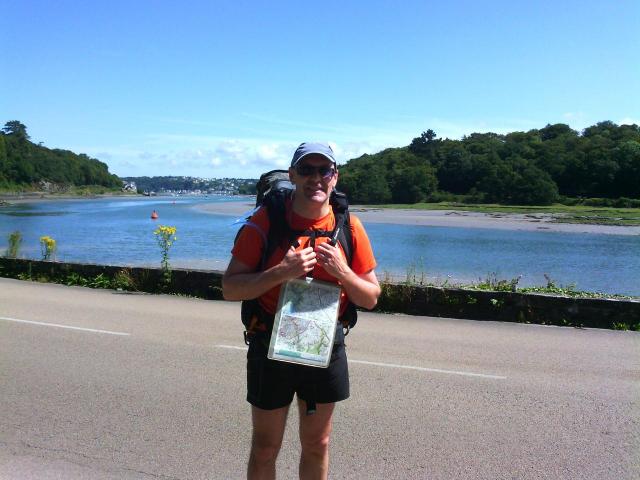 Pause déjeuner au bord de la Rivière de Morlaix