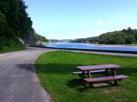Pause déjeuner au bord de la Rivière de Morlaix