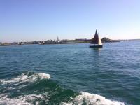 Roscoff depuis le bateau