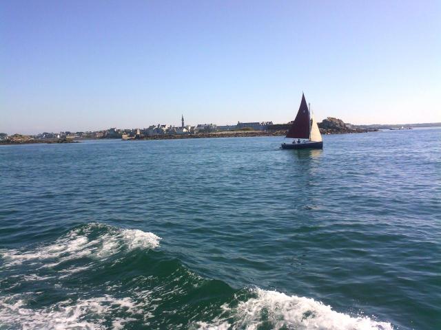 Roscoff depuis le bateau