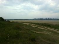 Char à voile dans l'Anse de Kernic