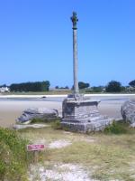 La Croix de la Grève dans la Baie de Tresseny