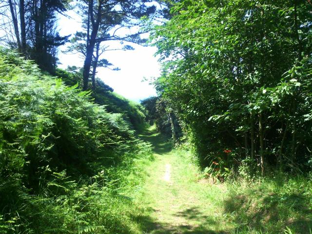 Beau sentier breton