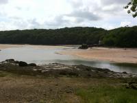 Aber Benoit et son kiosque sur l'autre rive