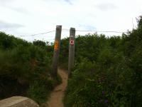 Même sans sac à dos, je ne passe pas...